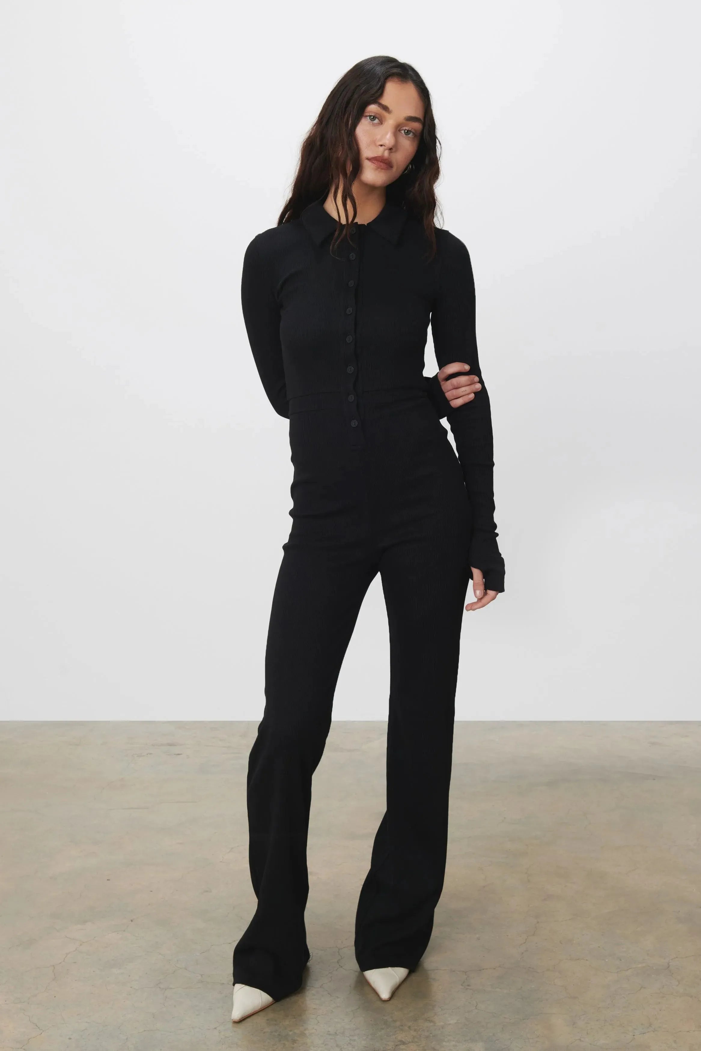 Black jumpsuit uk online