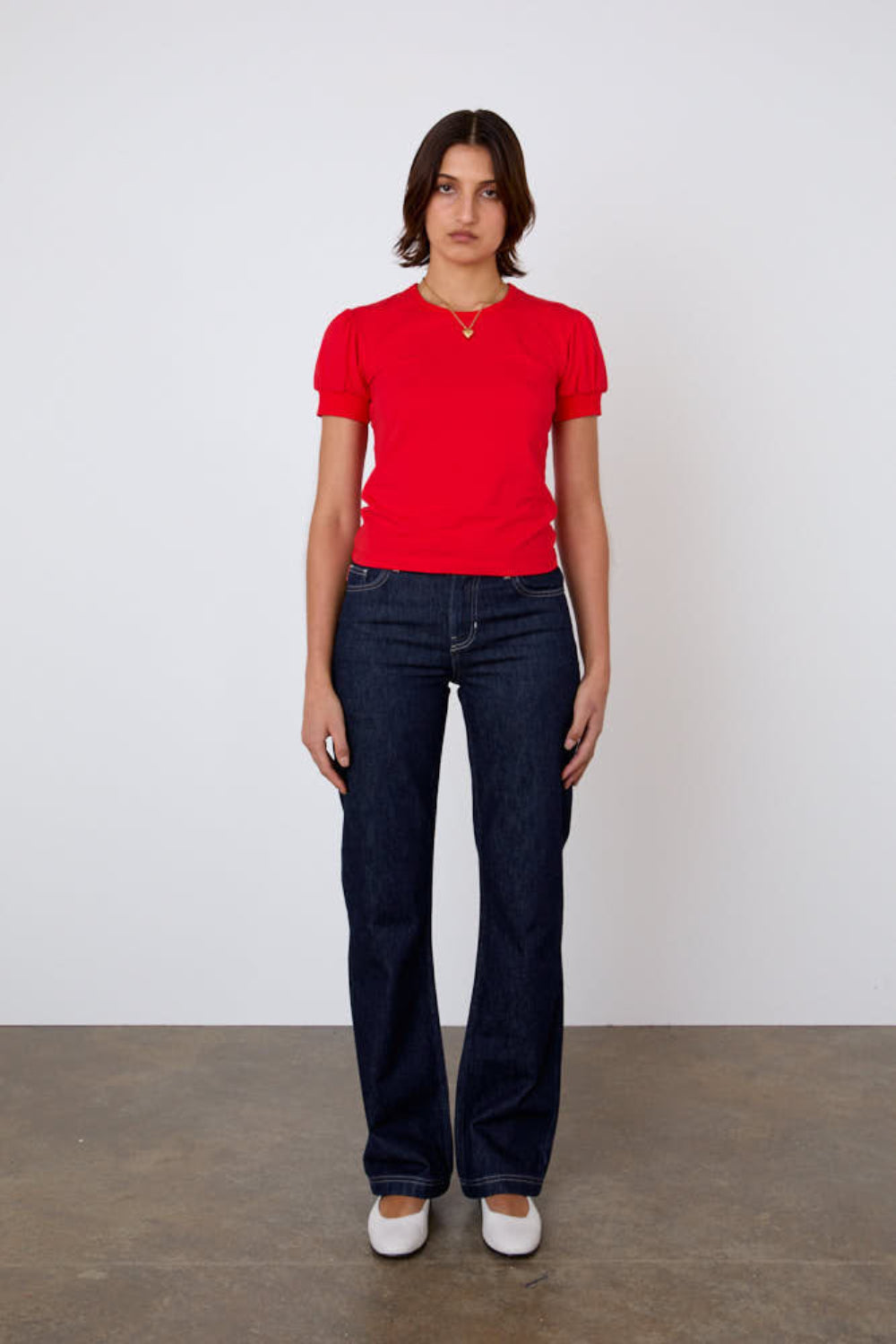 The Gigi Denim Jeans, Indigo Rinse