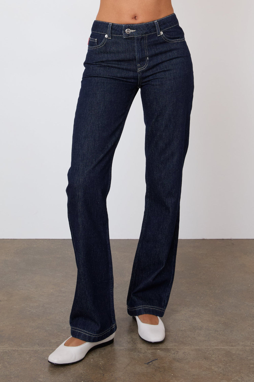 The Gigi Denim Jeans, Indigo Rinse