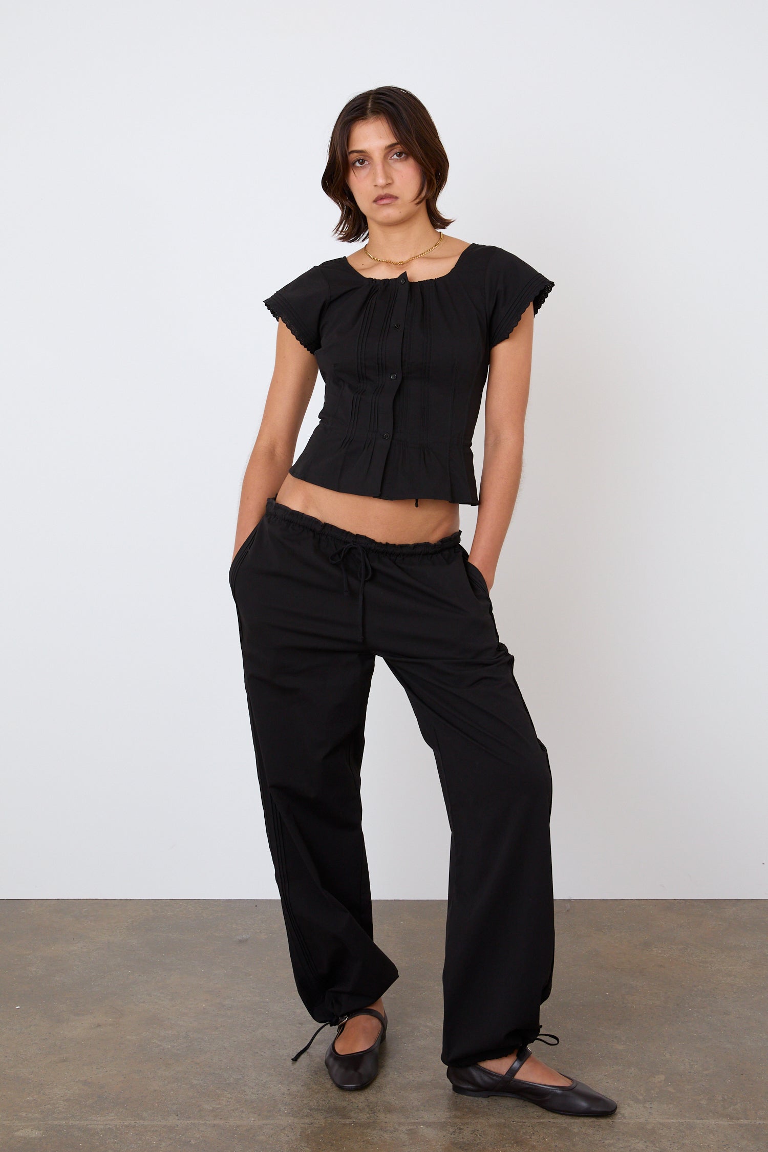 The Renee Trousers, Onyx