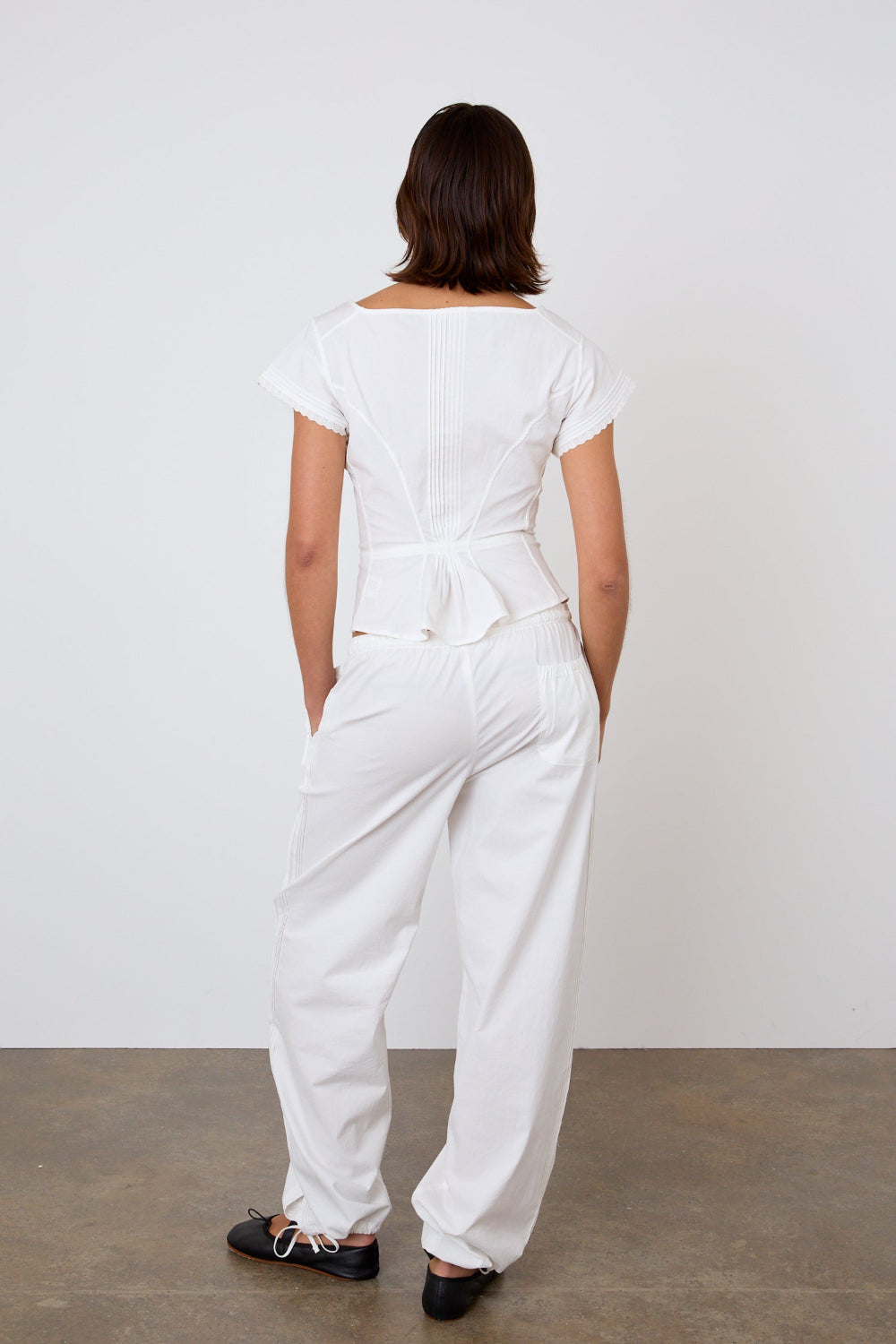 The Renee Trousers, Porcelain