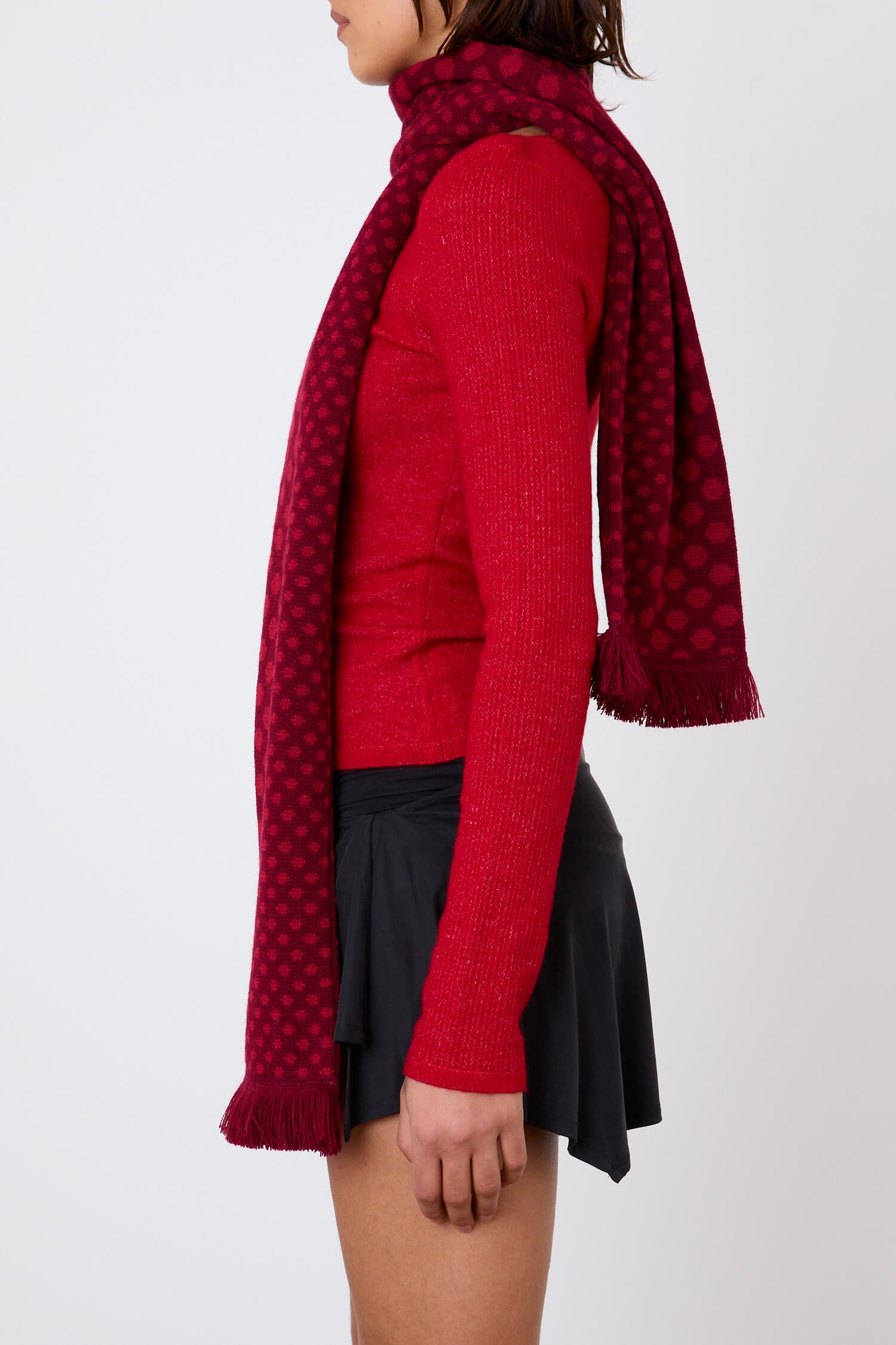 The Maggie Scarf, Red Currant