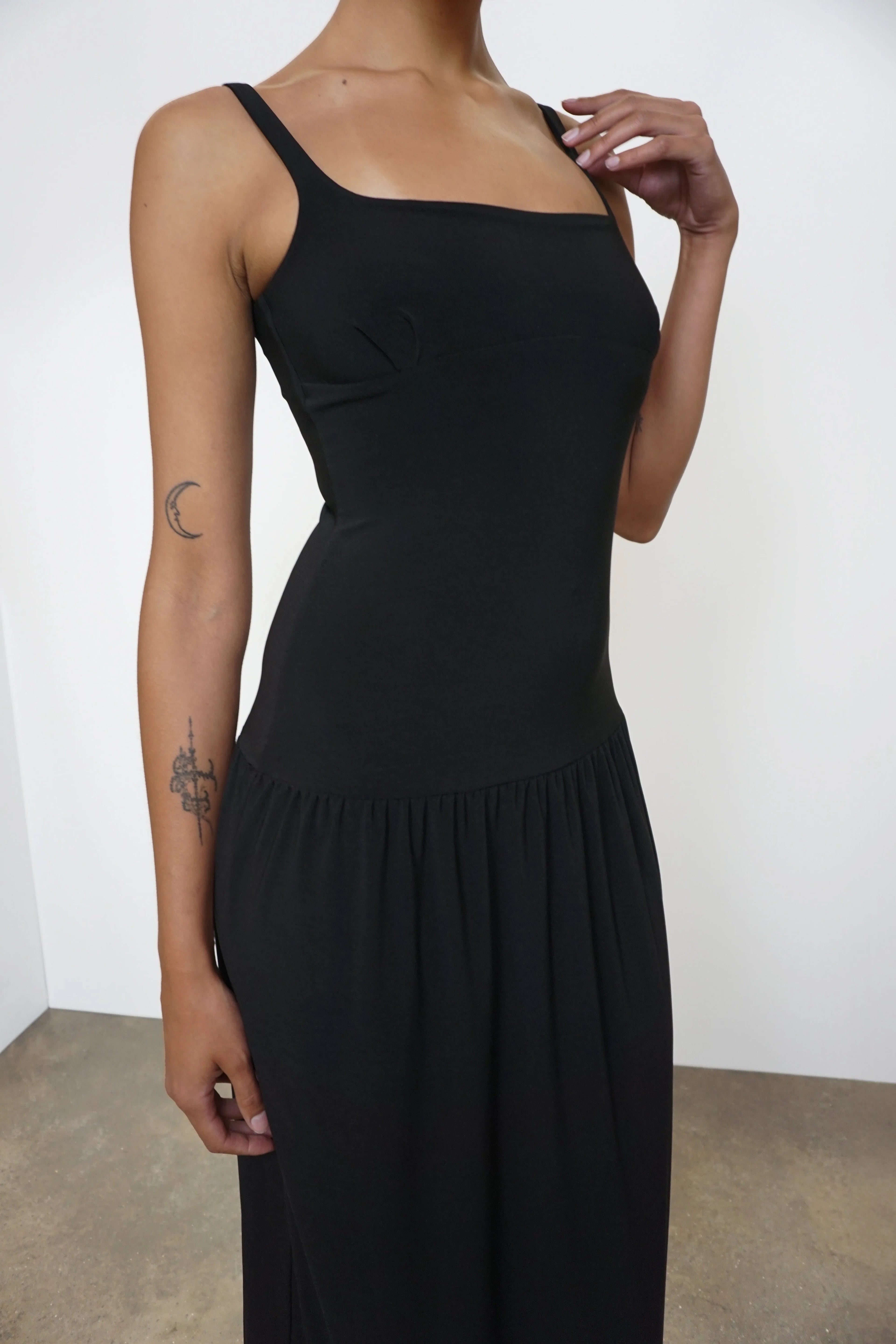 The Kara Maxi Dress, Black