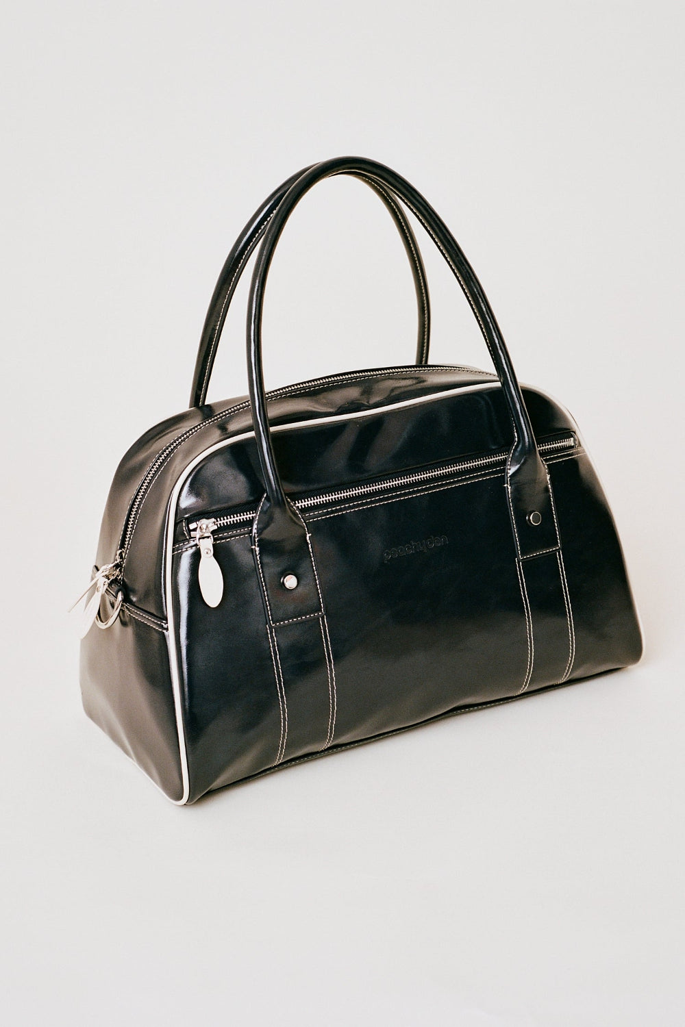 The Stella Bowler Bag, Blueberry