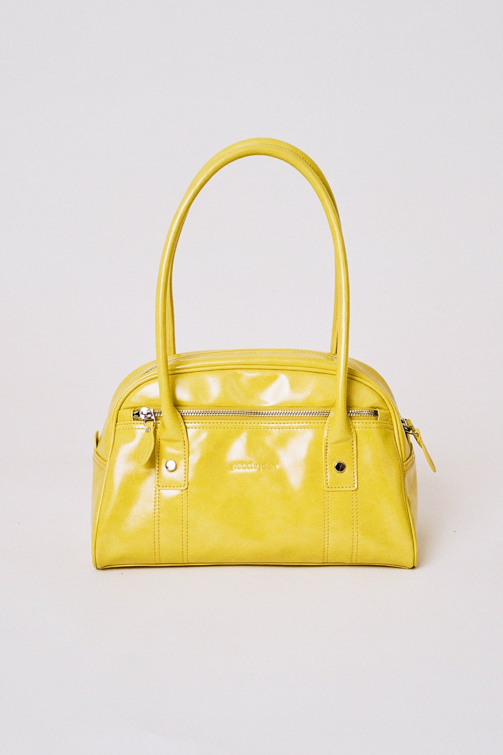 The Larry Mini Bowler Bag, Banana