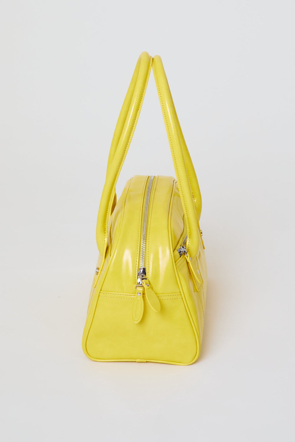 The Larry Mini Bowler Bag, Banana