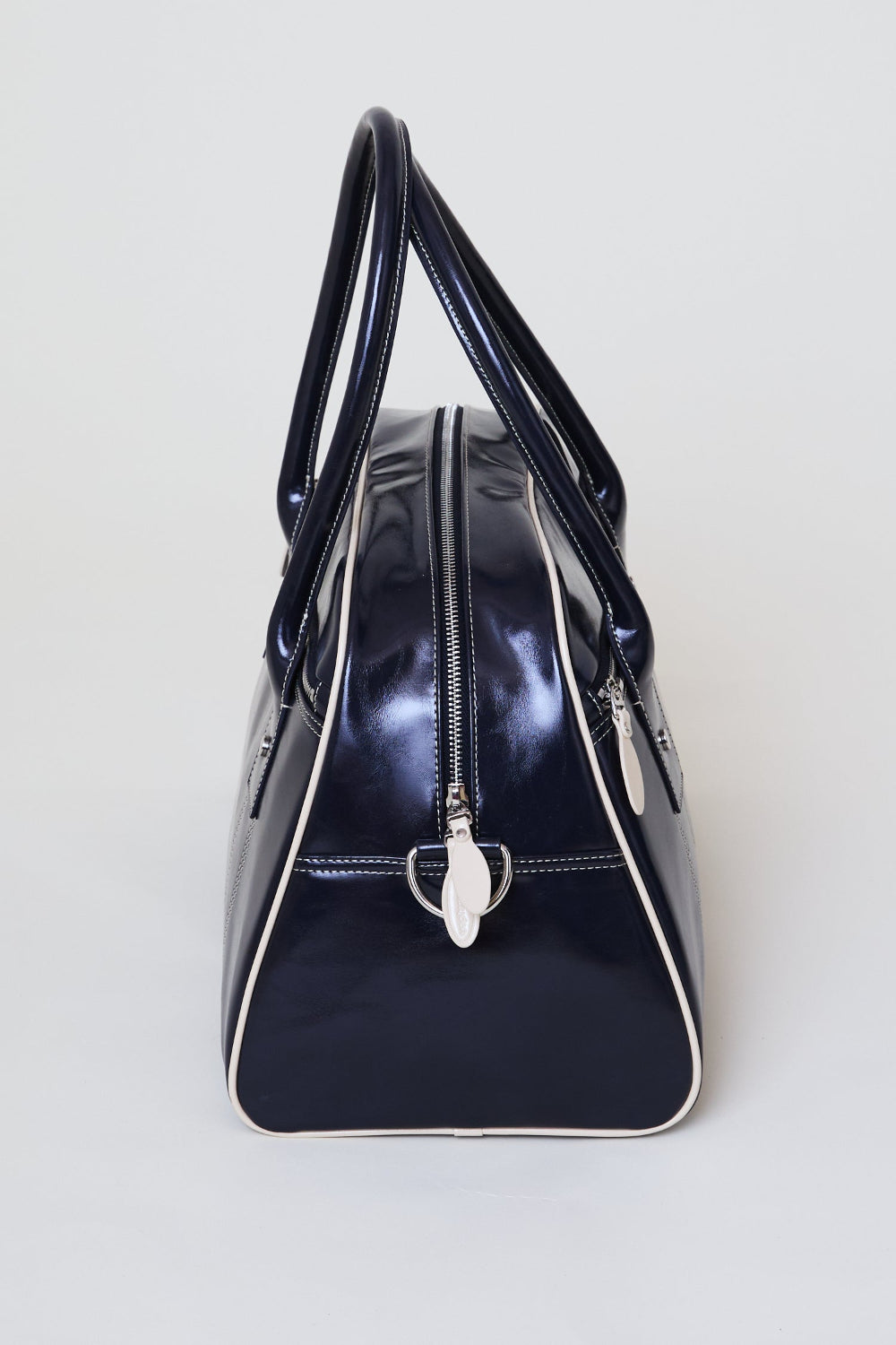 The Stella Bowler Bag, Blueberry