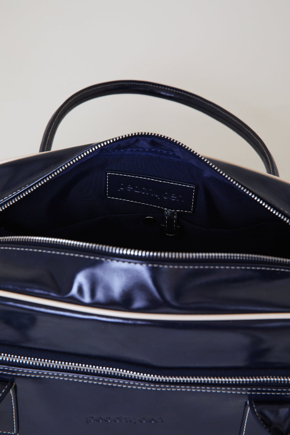 The Stella Bowler Bag, Blueberry