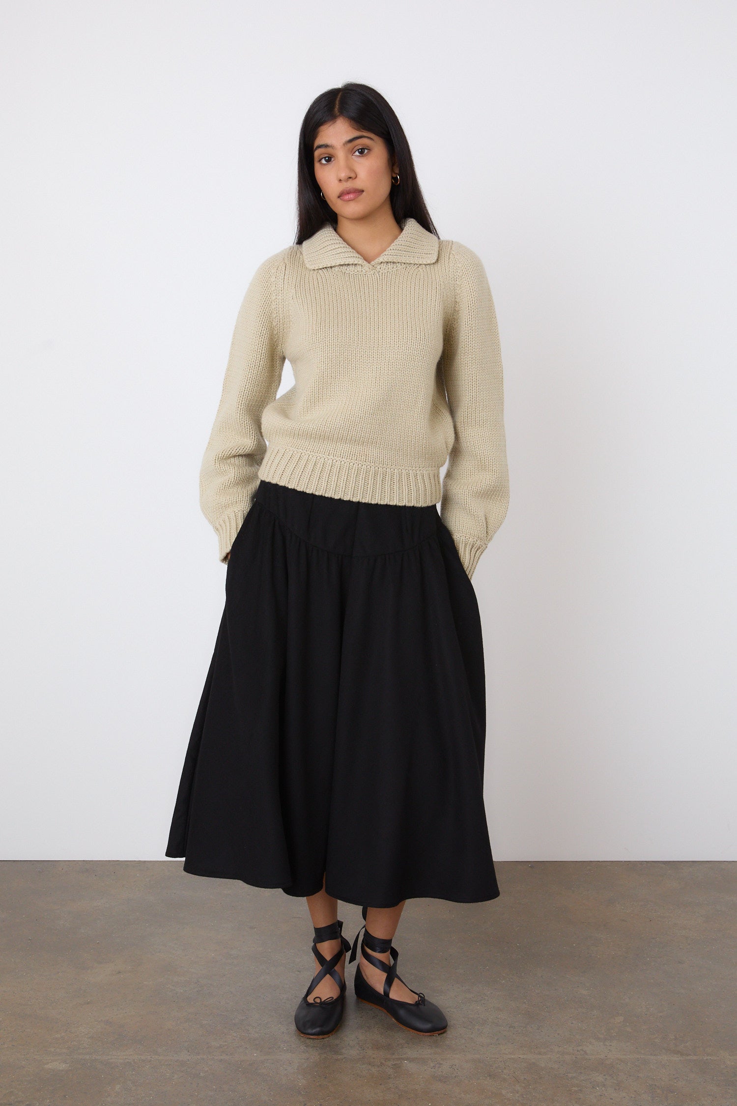 The Annie Knit, Stone