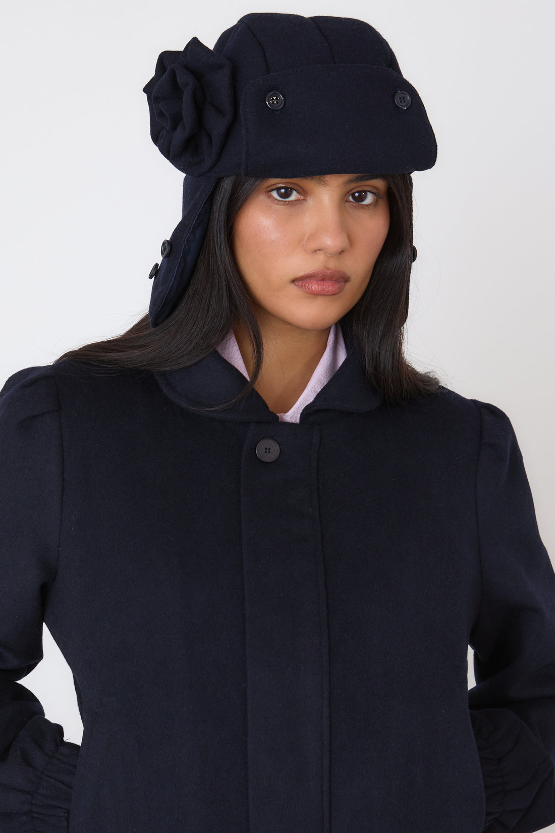 The Clara Hat Bag, Midnight