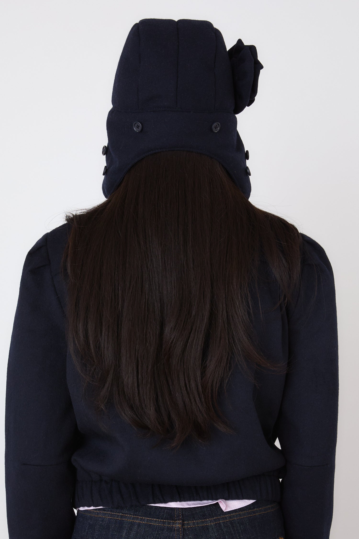 The Clara Hat Bag, Midnight