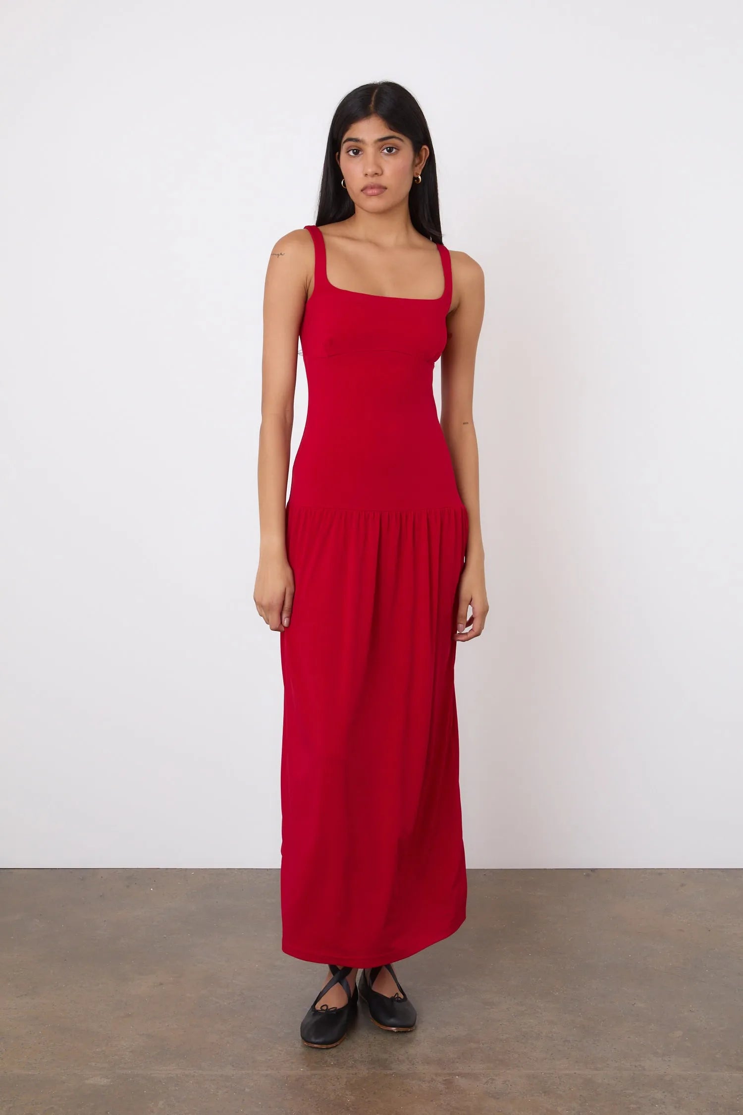 The Kara Maxi Dress, Tomato