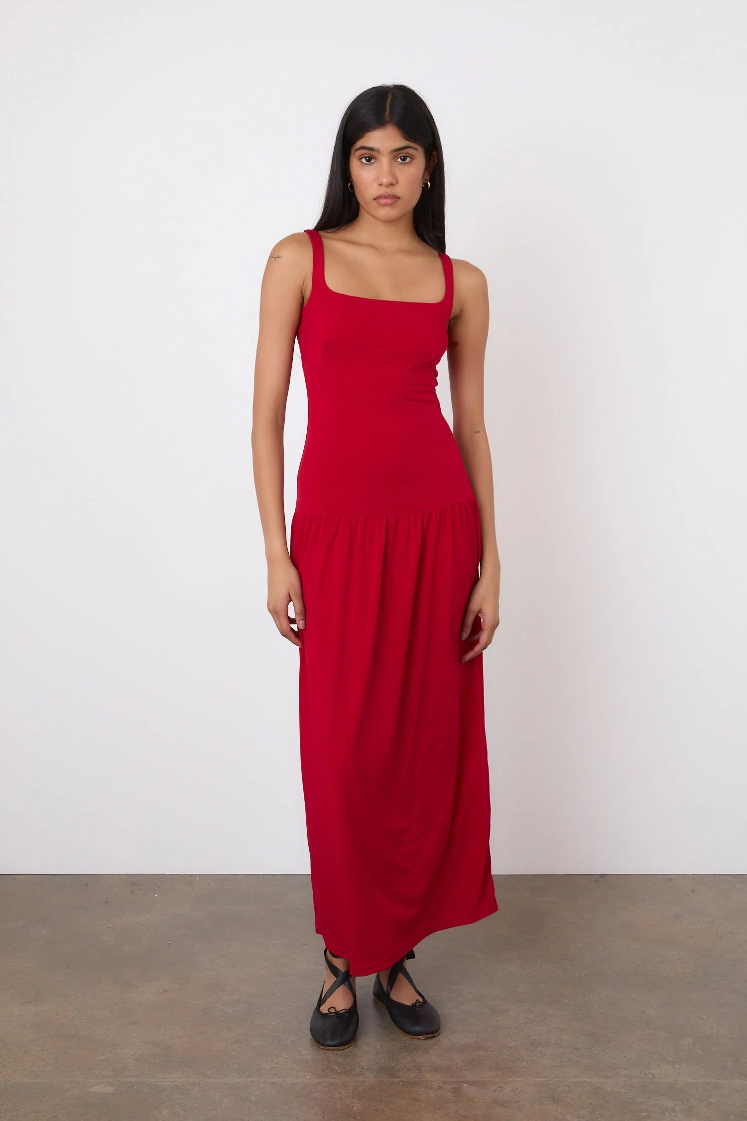 The Kara Maxi Dress, Tomato