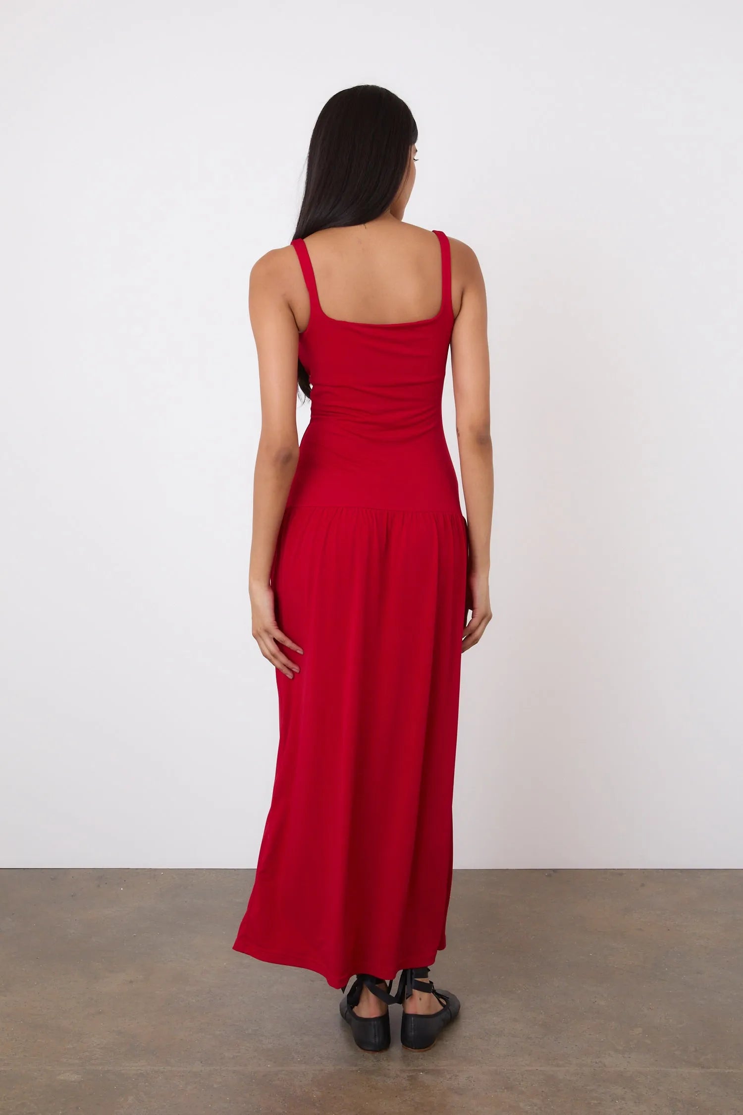 The Kara Maxi Dress, Tomato