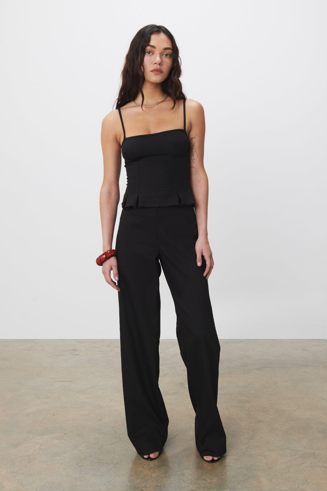 The Cher Trousers, Black - Peachy Den