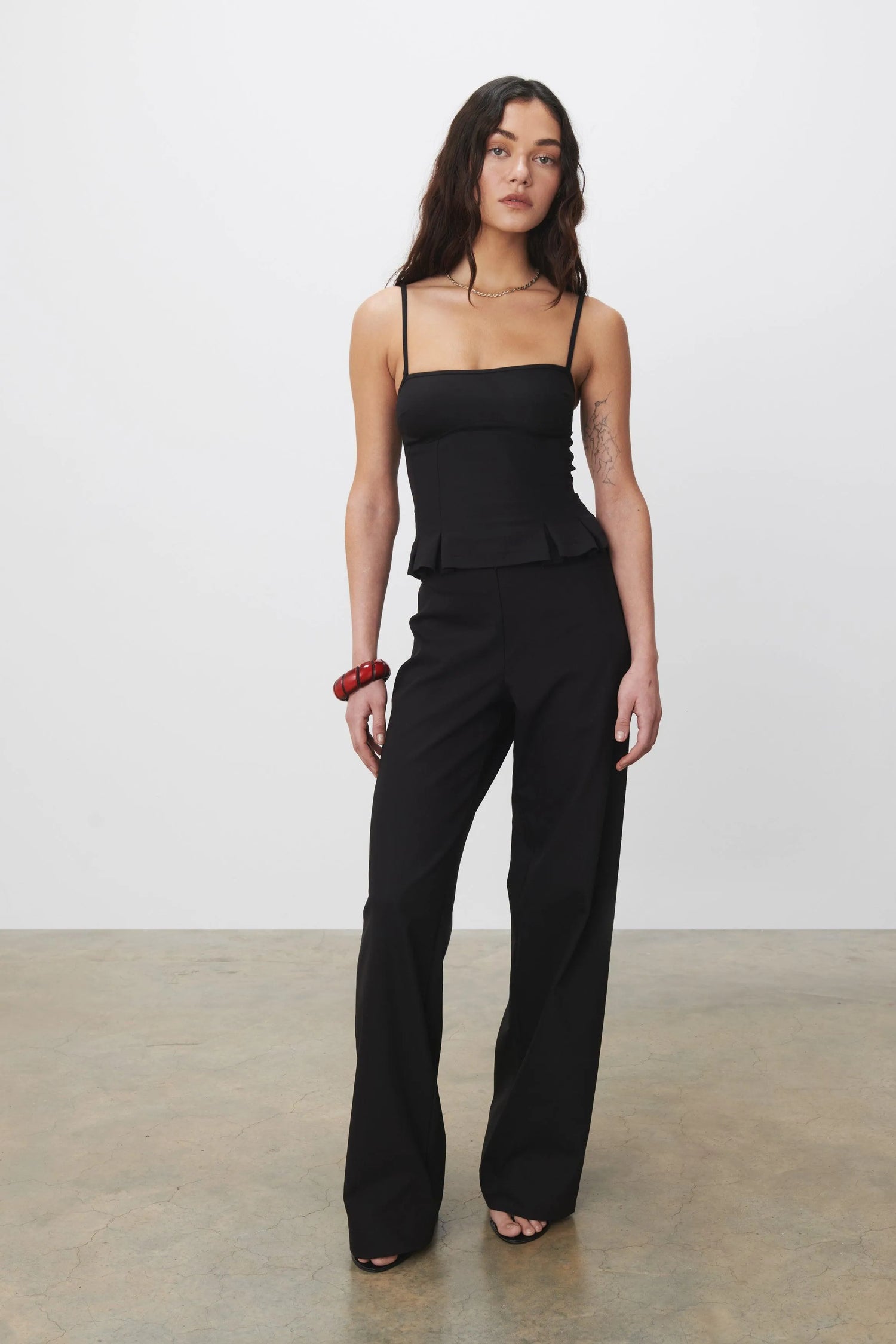 The Cher Trousers, Black - Peachy Den