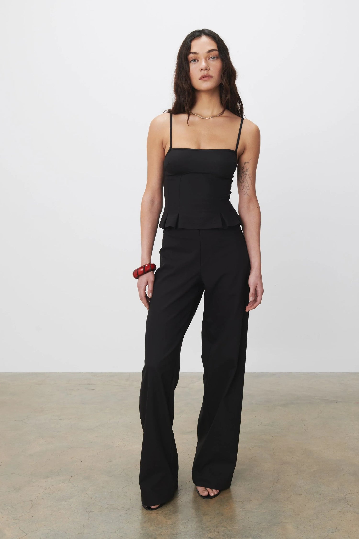 The Cher Trousers, Black - Peachy Den