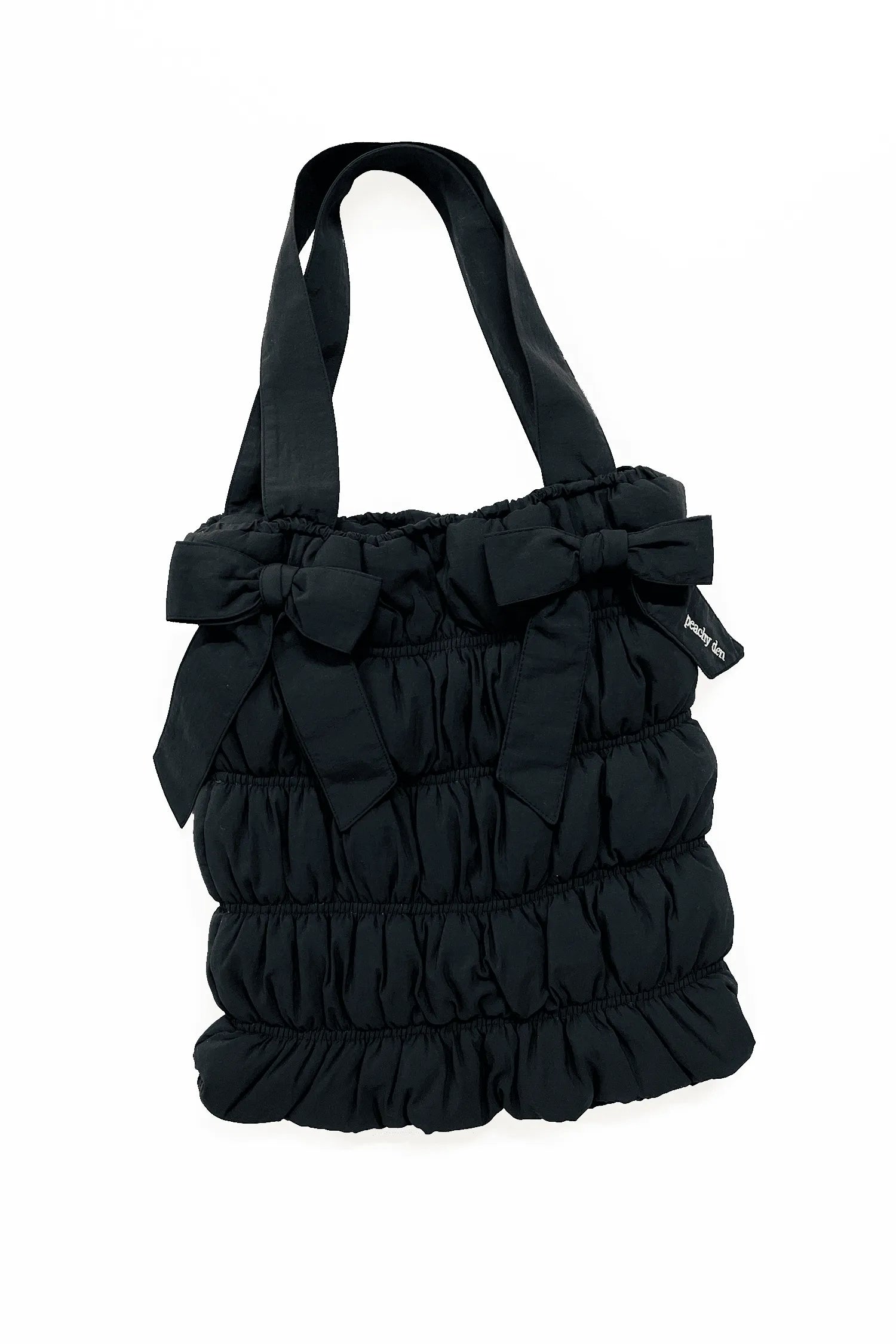 The Deba Bag, Onyx - Peachy Den