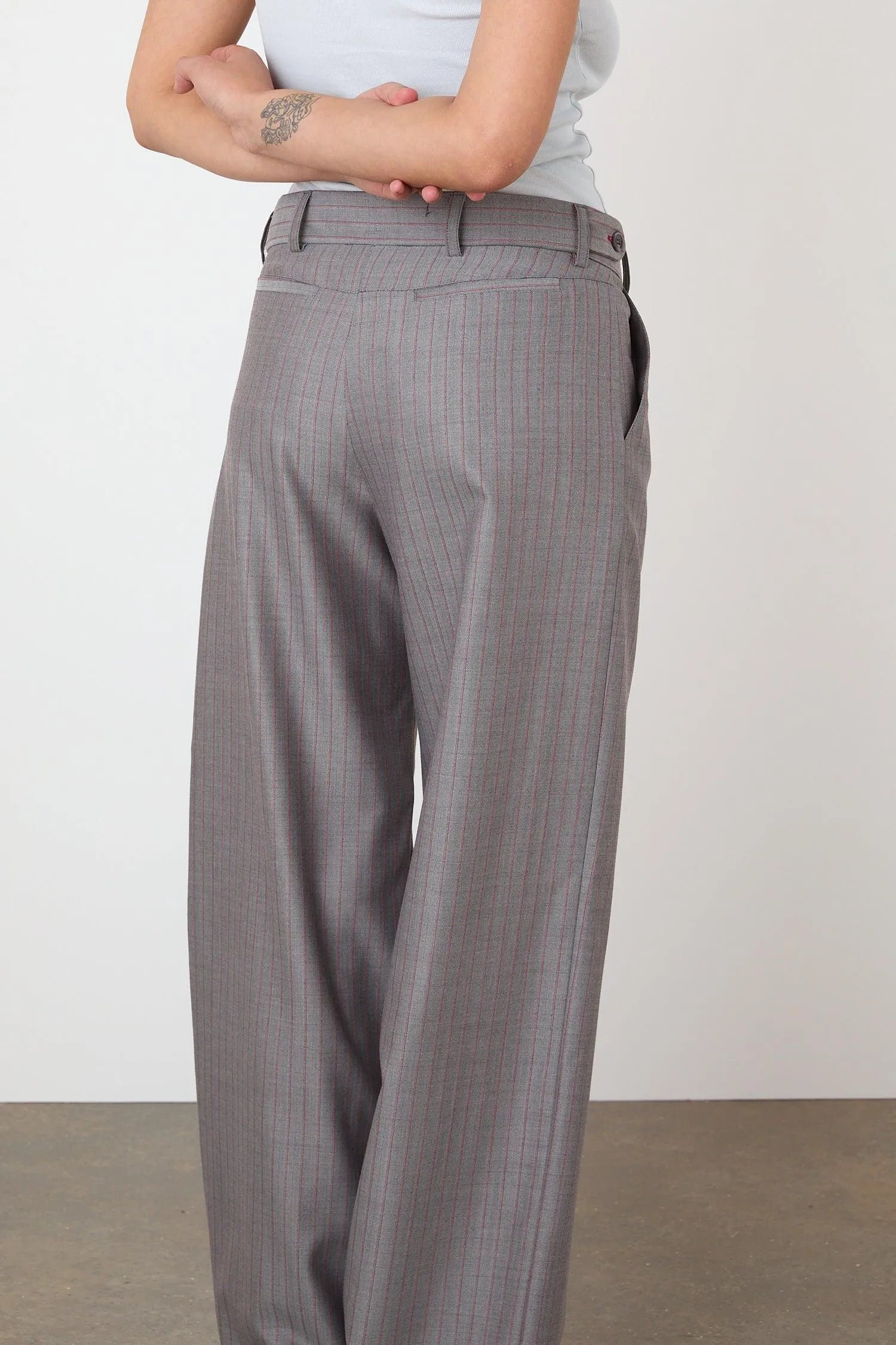 The Lennox Trousers, Granite - Peachy Den