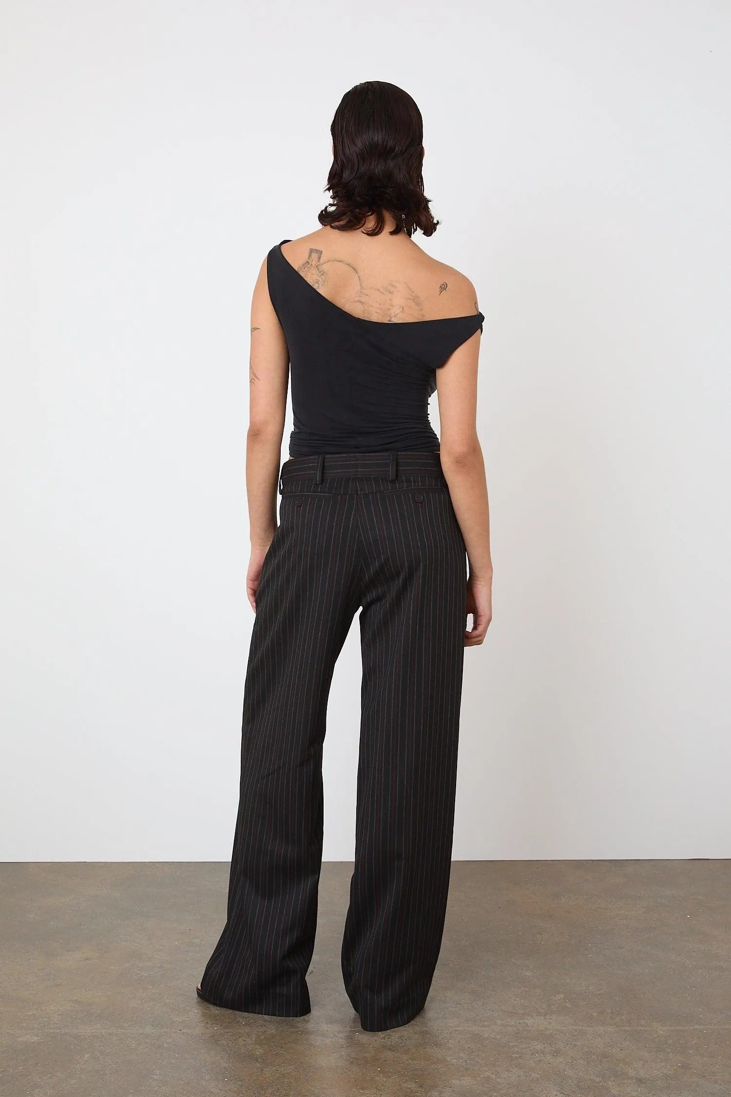 The Lennox Trousers, Lead - Peachy Den